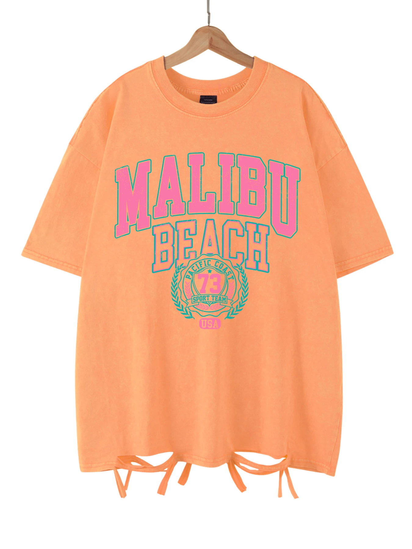 Malibu Beach Washed T-Shirt - Image 3