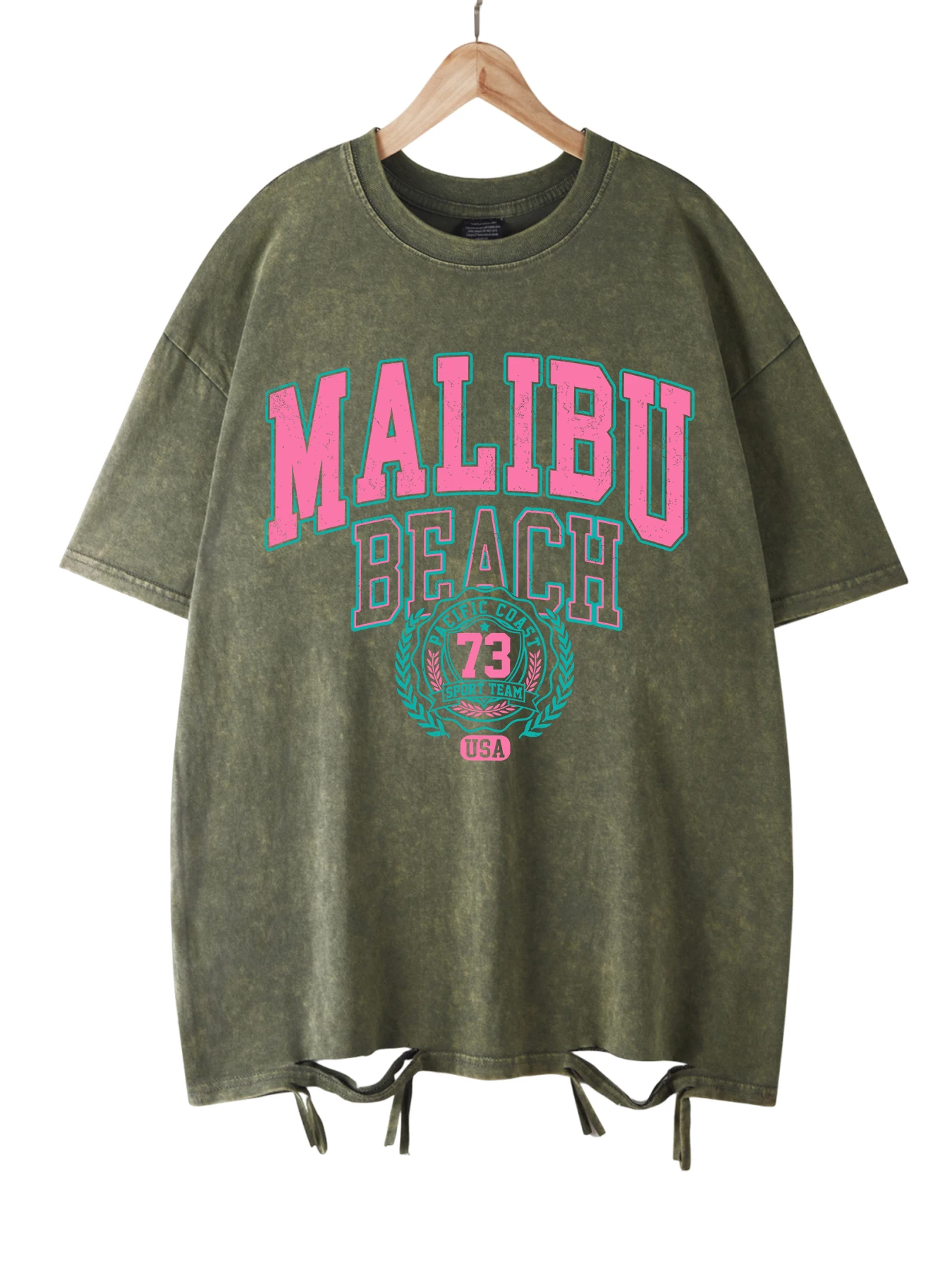 Malibu Beach Washed T-Shirt - Image 11