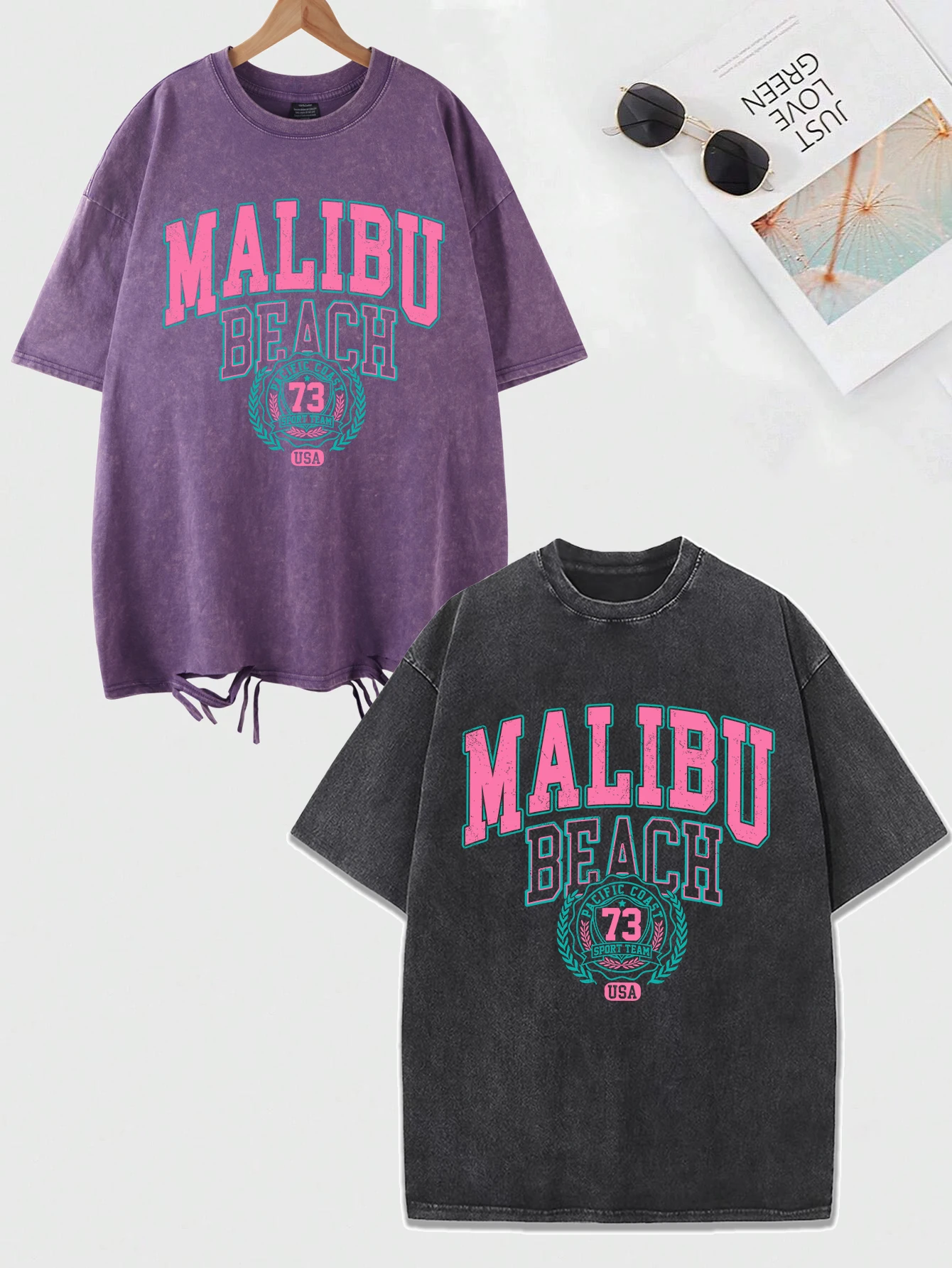 Malibu Beach Washed T-Shirt