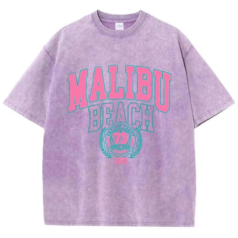 Malibu Beach Washed T-Shirt - Image 20