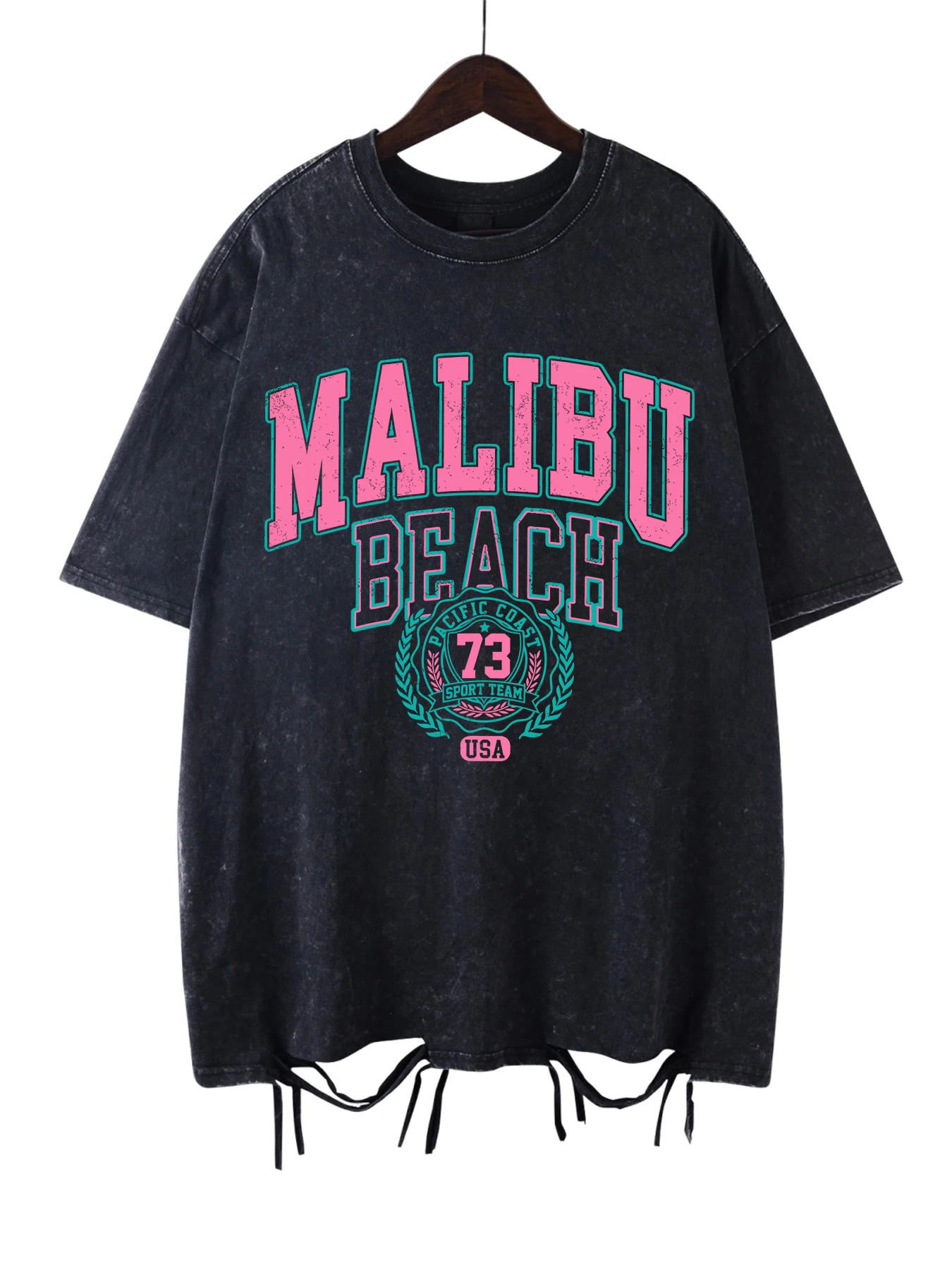 Malibu Beach Washed T-Shirt - Image 9