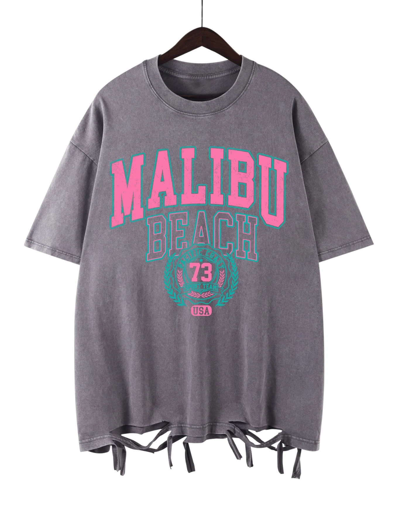 Malibu Beach Washed T-Shirt - Image 8