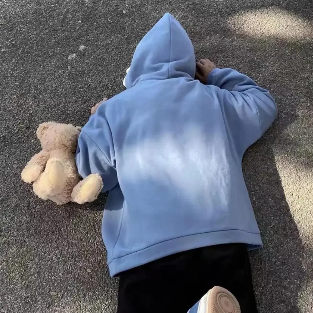 Autumn New Shark Patchwork Hoodies - Image 4