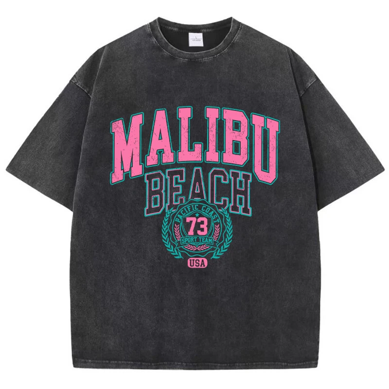 Malibu Beach Washed T-Shirt - Image 22