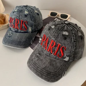 Paris Washed Cotton Cap