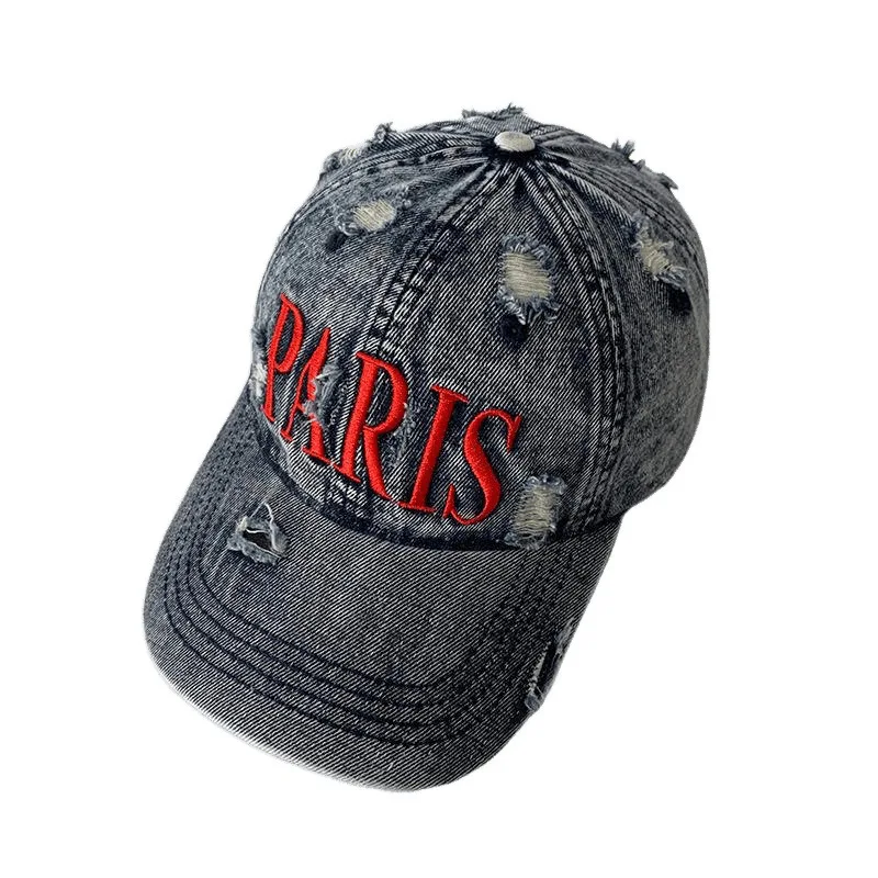 Paris Washed Cotton Cap - Image 3